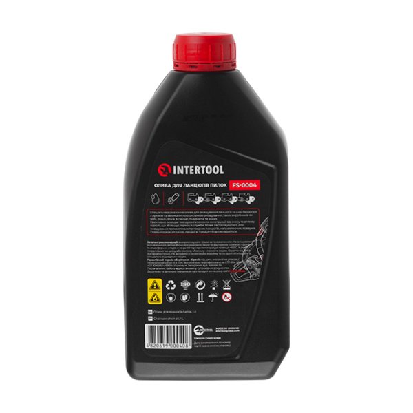 Олива для ланцюгів пилок, 1 л INTERTOOL FS-0004