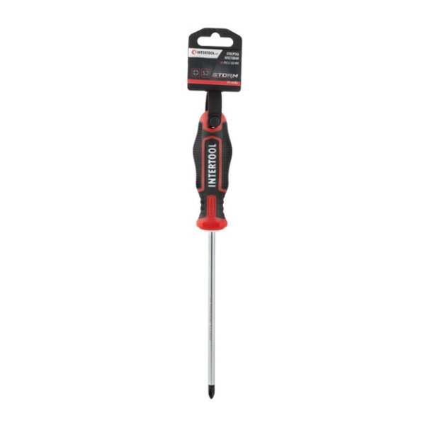 Викруткa хрестова, PH2×150 мм, S2, STORM INTERTOOL VT-3422