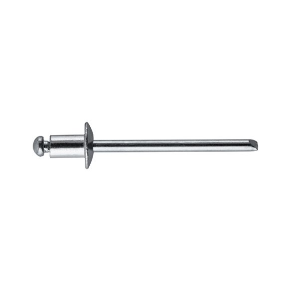Заклепка алюмінієва, 4,0×6,0 мм, 50 шт. INTERTOOL RT-4006