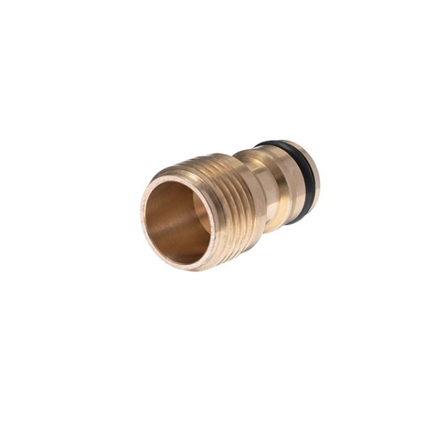 Адаптер латунний для з'єднувача 1/2" з зовнішньою різьбою 1/2", STORM INTERTOOL GE-1201