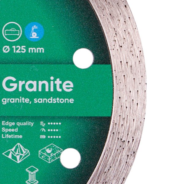 Круг алмазний вiдрiзний Distar 1A1R 125x1,4x10x22,23 Granite