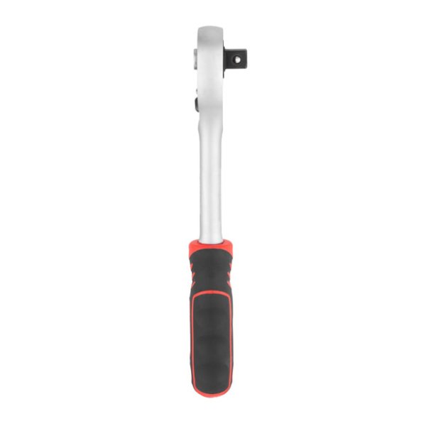 Рукоятка із храповим механізмом на 45 зубів 1/2'' (Проф) CrV INTERTOOL HT-2119