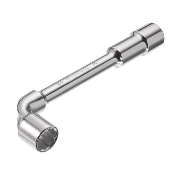 Ключ торцевий з отвором, L-подібний, 24 мм INTERTOOL HT-1624