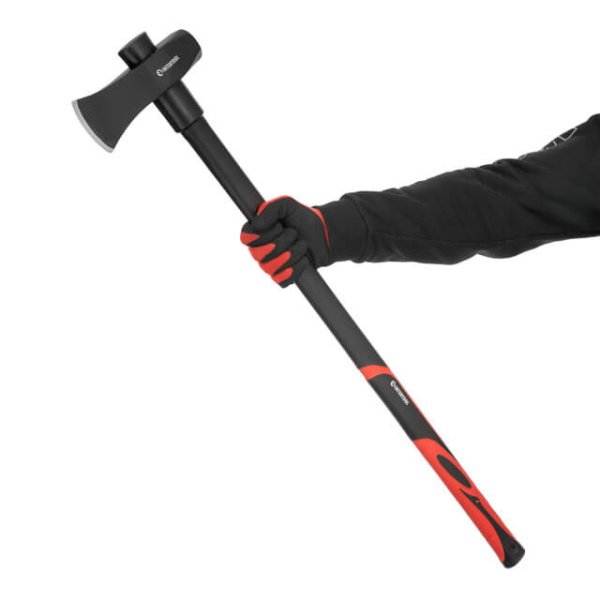 Колун кований 2500г, ручка з фібергласу INTERTOOL HT-0273