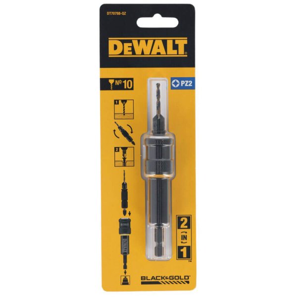 Швидкозмінний вузол системи свердління FLIP&DRIVE №10 DeWALT DT70788