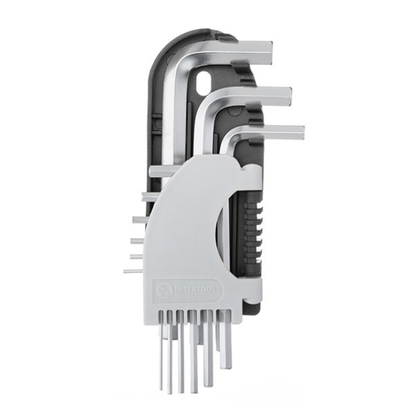 Набір ключів Г-подібних шестигранних 9 шт, 1.5-10 мм, Small INTERTOOL HT-1801