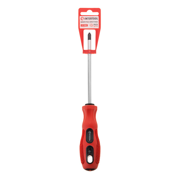 Викрутка хрестова PZ2 x 125 мм INTERTOOL VT-3160