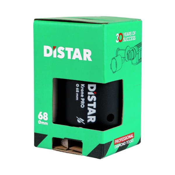 Свердло алмазне Distar DDS-W 68x65-4xM16 Krone PRO / SDS+