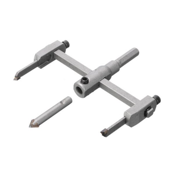 Свердло по кахлю регульоване 30-120 мм INTERTOOL HT-0338