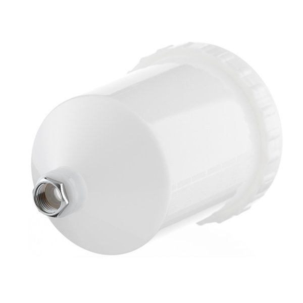 Бачок пластиковий, внутрішня різьба М16×1,5, 600 мл INTERTOOL PT-1901