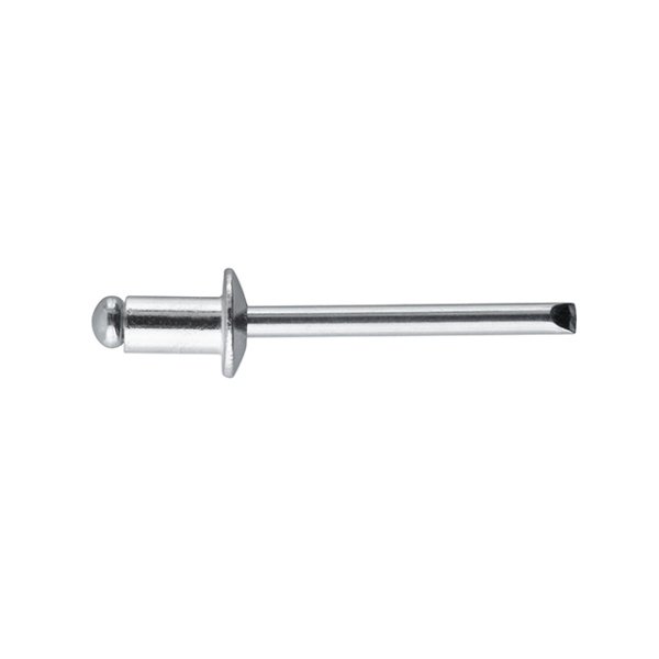 Заклепка алюмінієва, 4,8×8,0 мм, 50 шт. INTERTOOL RT-4808