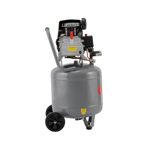 Компресор 50л, вертикальний, 1.5 кВт, 220 В, 8 aтм, 206 л/хв INTERTOOL PT-0019