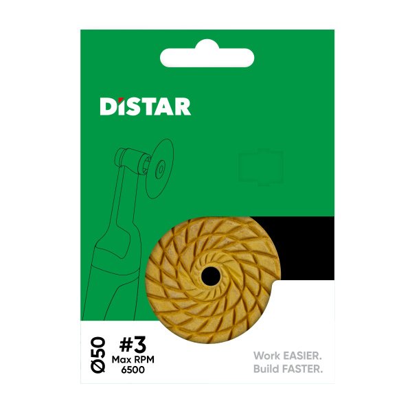 Круги алмазні полірувальні Distar Круг 50x3x7 CoolPAD 3