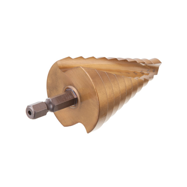 Свердло ступінчасте по металу, спіральне, 9-36 мм, HEX INTERTOOL SD-5838