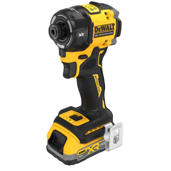 Шурупокрут ударний гідравлічний акумуляторний безщітковий DeWALT DCF870E2T