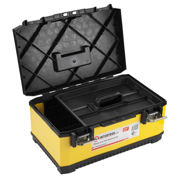 Ящик для  інструментів 21" 534*366*266 мм INTERTOOL BX-2021