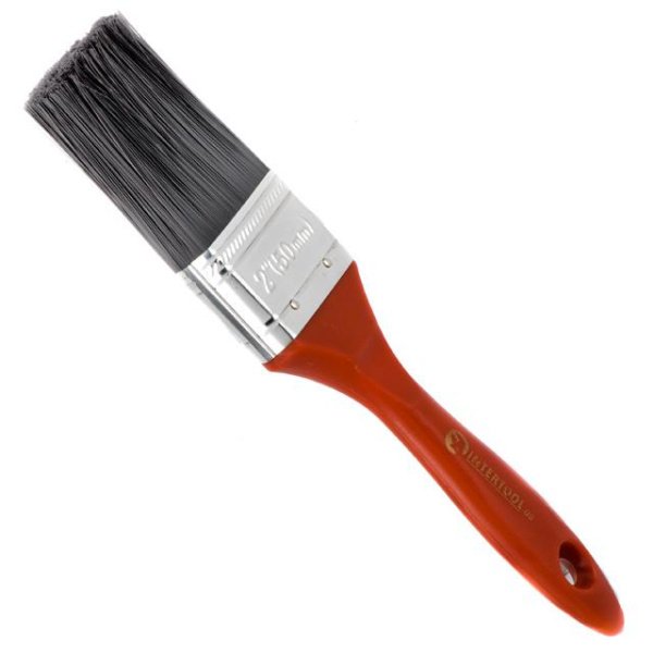 Пензель флейцева "Лакра", 50*16*64 мм, пластикова ручка INTERTOOL KT-1450