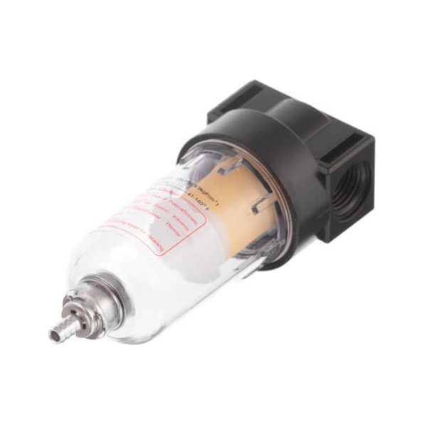 Фільтр для очищення повітря 1/4", 20 мкм, до 400 л/хв, до 10 атм INTERTOOL PT-1411