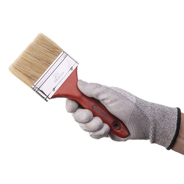 Пензель флейцевий 90*17.5*50 мм INTERTOOL KT-1090
