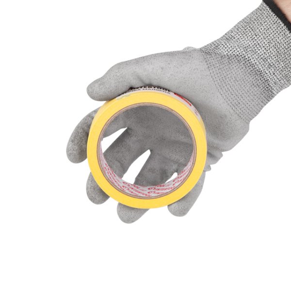 Стрічка малярна 30мм, 20м, жовта INTERTOOL DM-3020