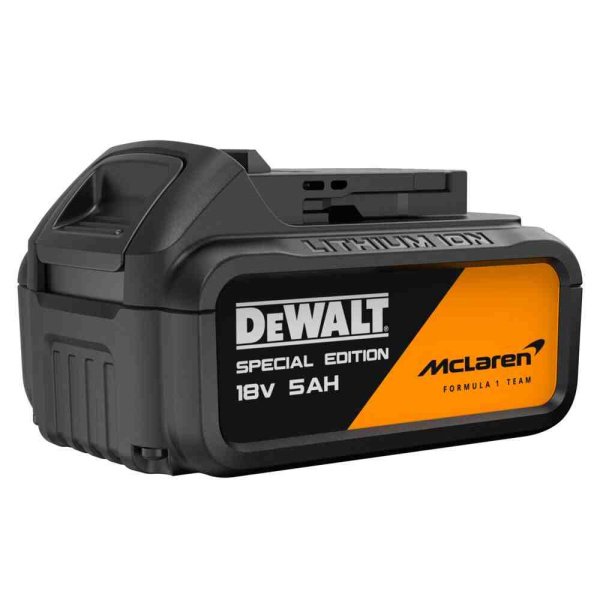 Набір з двох інструментів акумуляторних безщіткових McLaren F1 TEAM SPECIAL EDITION DeWALT DCK2222MP2T