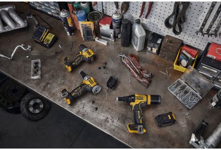 Заклепочник акумуляторний безщітковий DeWALT DCF414E2GT