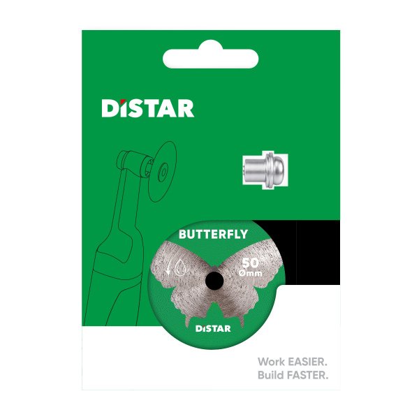Круг алмазний вiдрiзний Distar 1A1R 50x0,6x5,8/3,2-3,0F Butterfly
