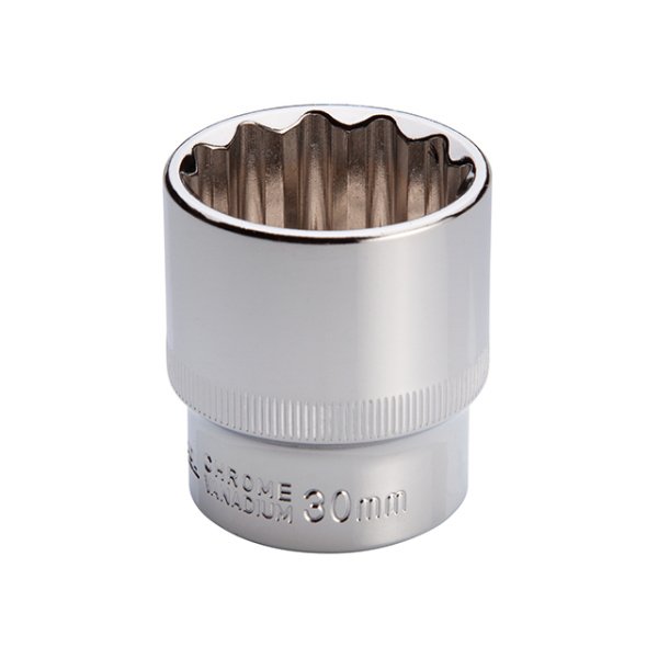 Головка 12 гр. 1/2", 30 мм INTERTOOL ET-0230