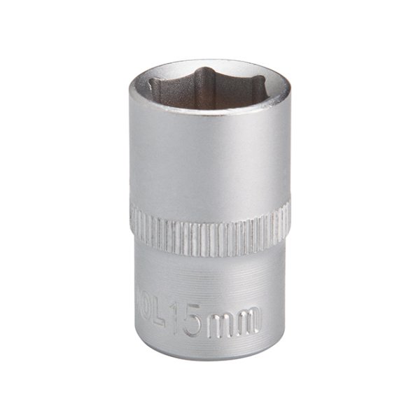 Головка шестигранна 1/2", 15мм*38мм. INTERTOOL ET-2015