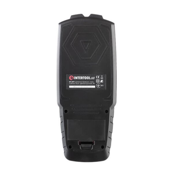 Детектор проводки, макс. глибина 10 см, кольоровий дисплей INTERTOOL MT-3091