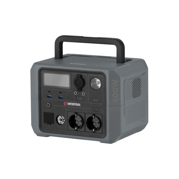 Станція зарядна портативна 0,6 кВт, 537,6 Втг, LiFePO4, STORM INTERTOOL WT-7001