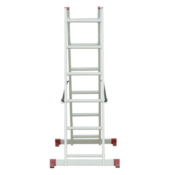 Драбина-поміст, 2×6 сходинок, алюміній, 150 кг INTERTOOL LT-0027