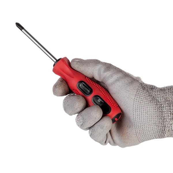 Викрутка хрестова, PH2×75 мм, Cr-V INTERTOOL VT-3152