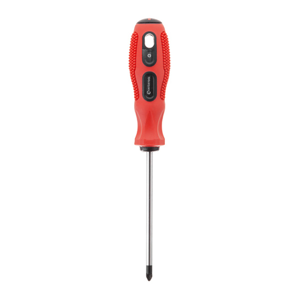 Викрутка хрестова, PZ1×100 мм, Cr-V INTERTOOL VT-3156