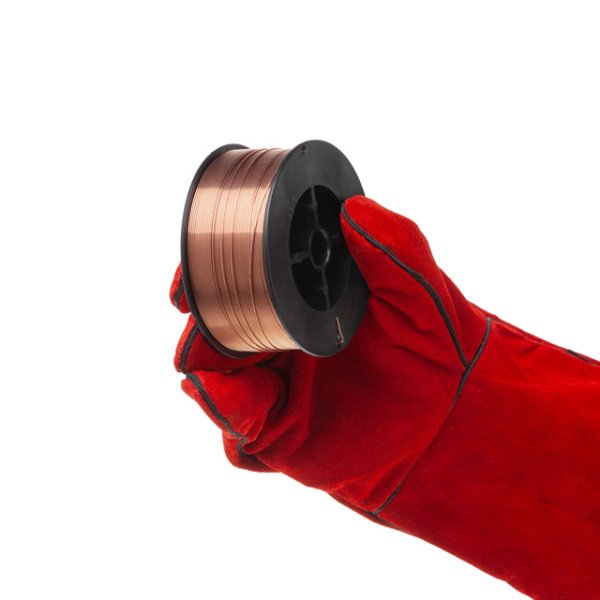 Дріт зварювальний обміднений, 0,8 мм, 1 кг, ER70S-6 INTERTOOL EW-1008