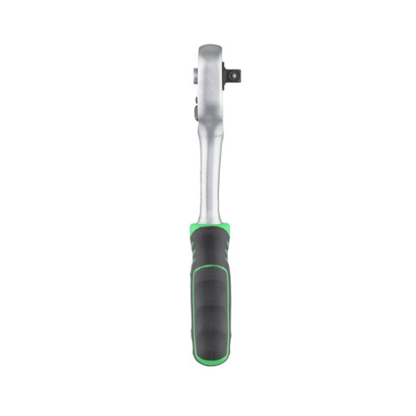 Рукоятка з храповим механізмом на 72 зубця 1/4", Cr-V INTERTOOL HT-2124