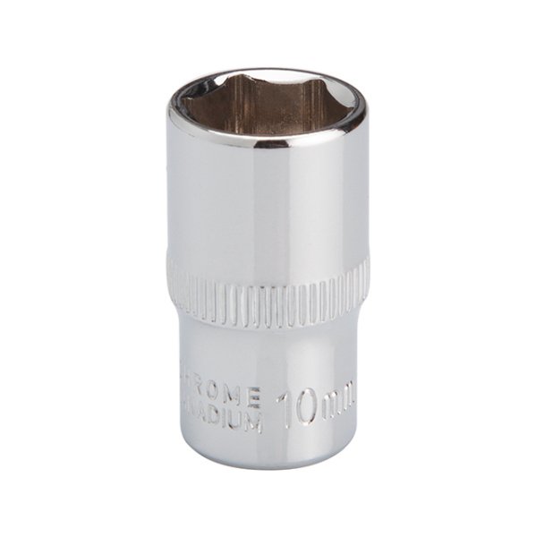 Головка шестигранна 1/4", 10 мм, Cr-V STORM INTERTOOL ET-0440