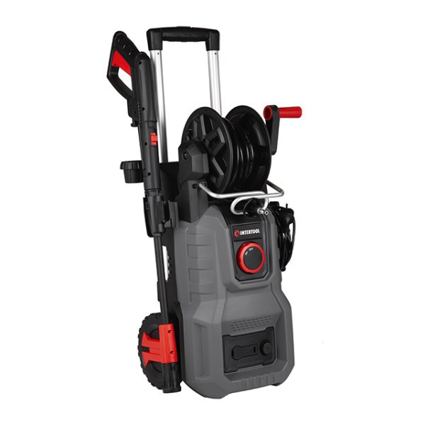 Мийка високого тиску, 2,0 кВт, 110-160 бар, 7 л/хв, шланг 5 м INTERTOOL DT-1518