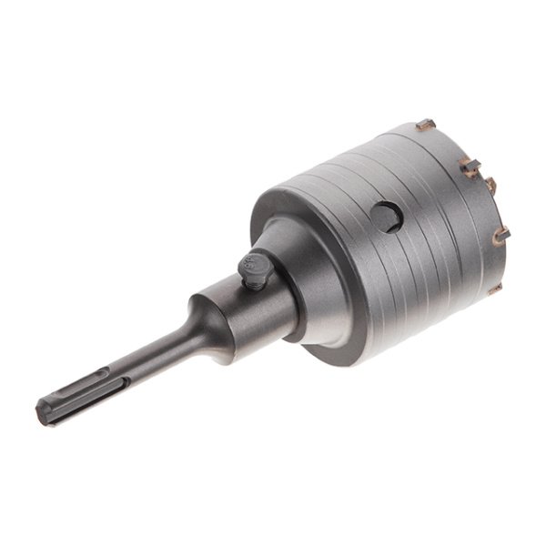 Свердло корончате по бетону 65 мм, перехідник SDS-Plus 100 мм INTERTOOL SD-7065