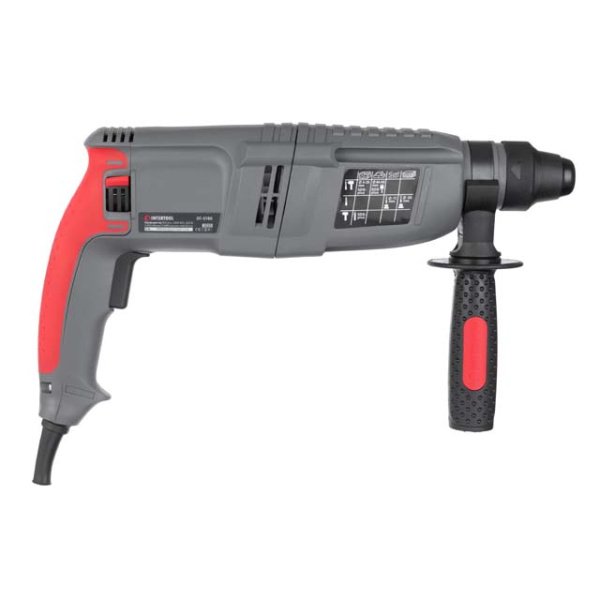 Перфоратор, 0,85 кВт, 3,2 Дж, 0-900 об/хв, 0-4400 уд/хв, 3 режими, SDS plus INTERTOOL DT-0180