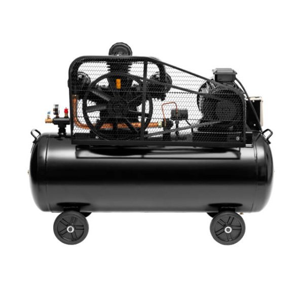 Компресор, 200 л, 7,5 кВт, 380 В, 10 атм, 1050 л/хв, 3 циліндри INTERTOOL PT-0040