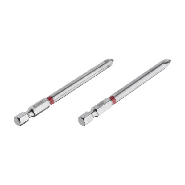 Комплект викруткових насадок PH2 1/4" * 90мм, S2, уп. 2 од., STORM INTERTOOL VT-0224