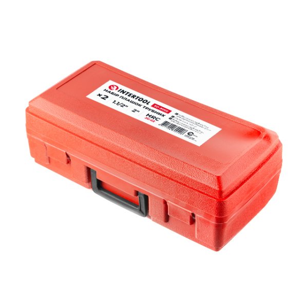Набір плашок трубних 2шт для нарізки різьблення INTERTOOL SD-8002