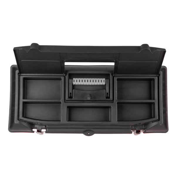 Ящик для інструментів, з металевими замками, 24", 610*255*251 мм INTERTOOL BX-1123