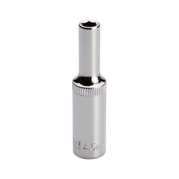 Головка шестигранна подовжена 1/4", 4.5 мм, Cr-V STORM INTERTOOL ET-0453