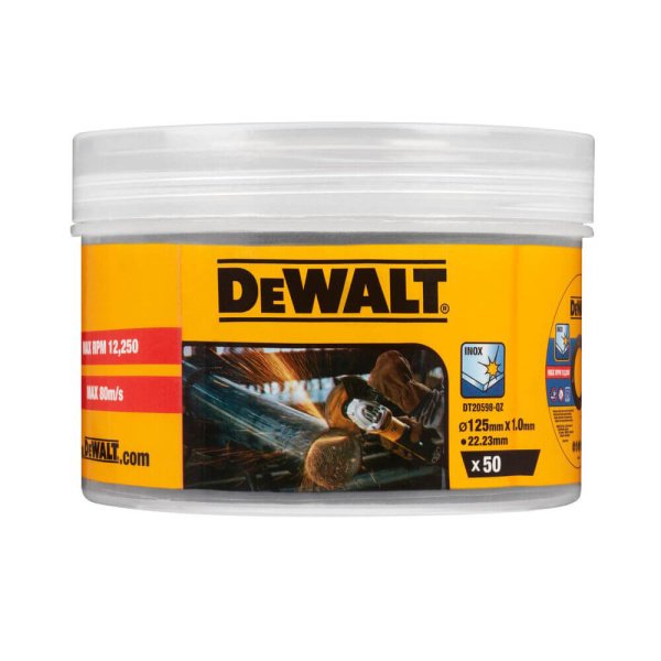 Набір кругів відрізних FASTCUT DeWALT DT20598