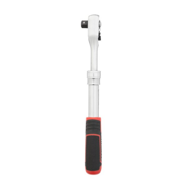 Рукоятка з храповим механізмом телескопічна, 72 зуба 3/8", Cr-V STORM INTERTOOL ET-8005