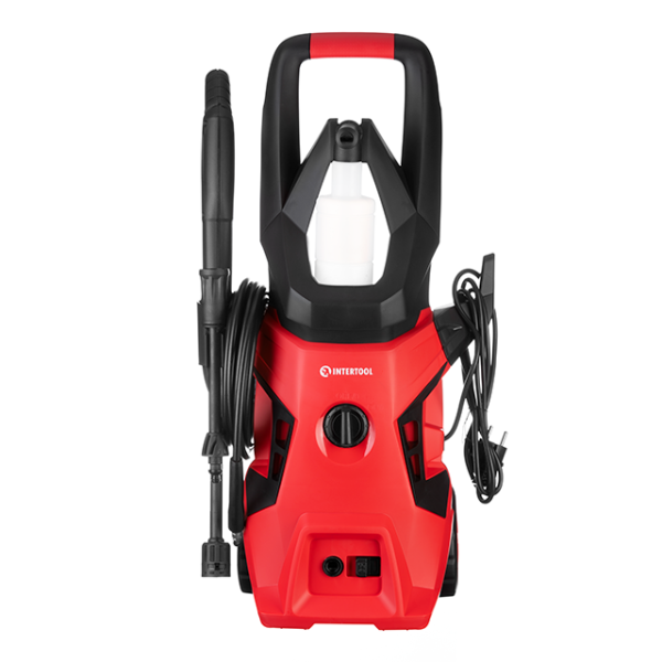 Мийка високого тиску, 1,6 кВт, 90-130 бар, 7 л/хв, шланг 5 м INTERTOOL DT-1515