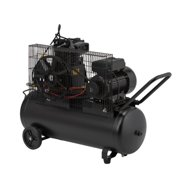 Компресор, 50 л, 1,8 кВт, 220 В, 10 атм, 250 л/хв INTERTOOL PT-0011
