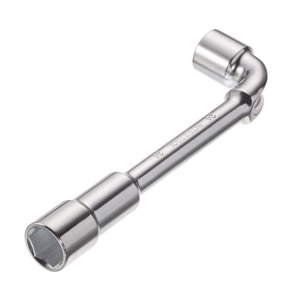 Ключ торцевий з отвором, L-подібний, 24 мм INTERTOOL HT-1624